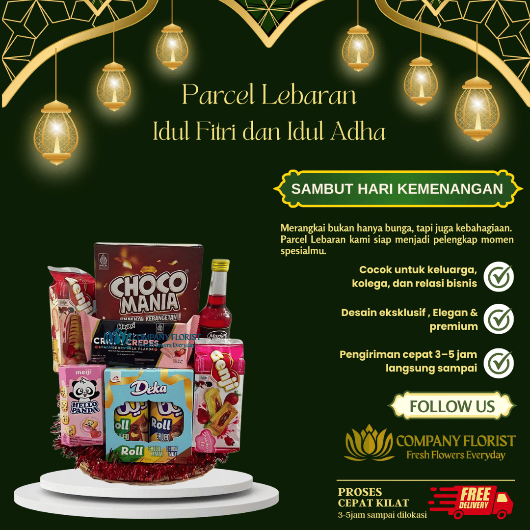 Parcel Snack Lebaran Eksklusif Siap Antar ke Tujuan